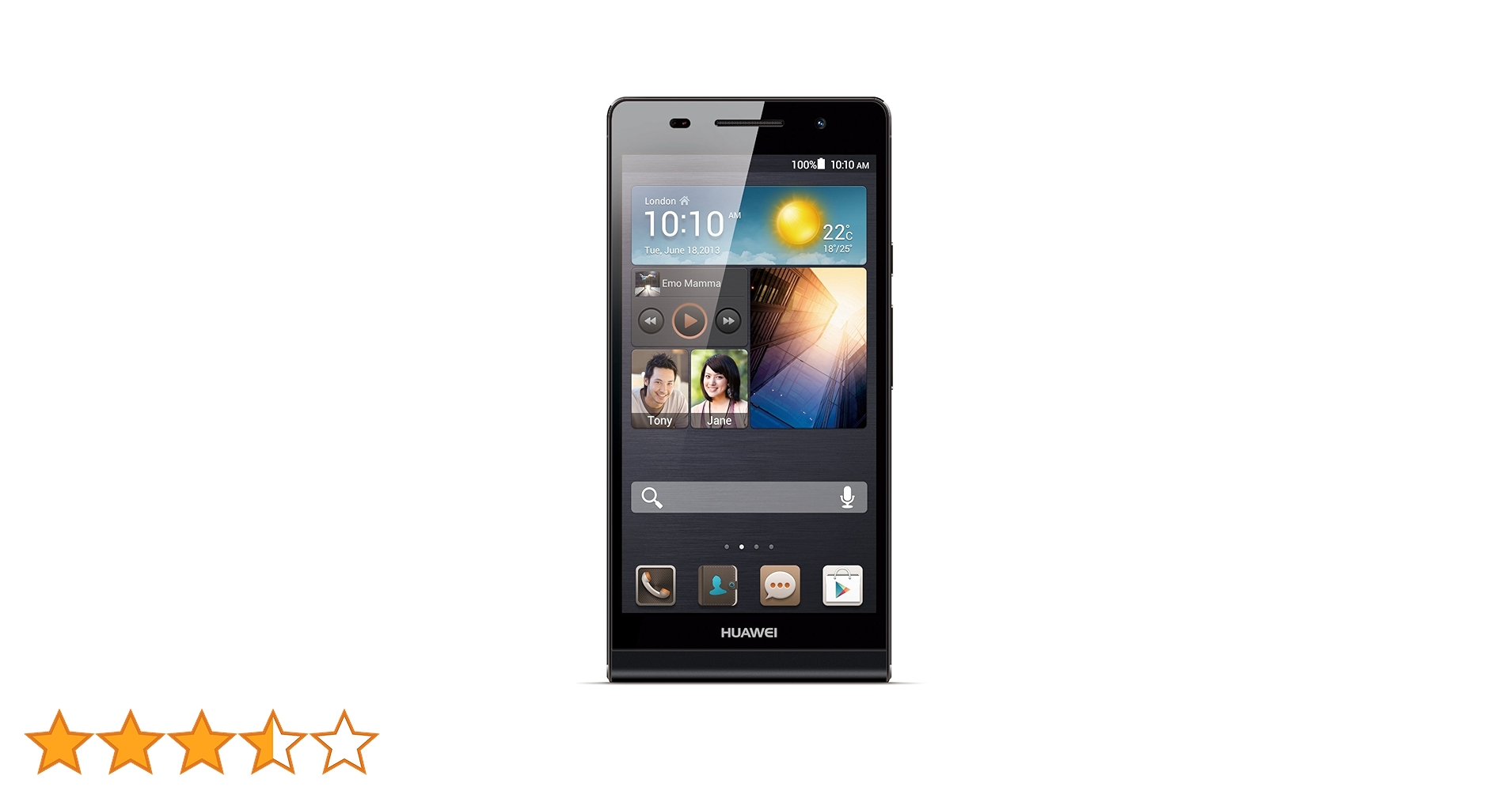 Huawei Ascend P6 Smartphone débloqué 4,7 pouces Android 4.2 Jelly